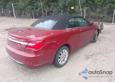 2012 Chrysler 200 Touring из США, поврежденный, VIN 1C3BCBEBXCN229075